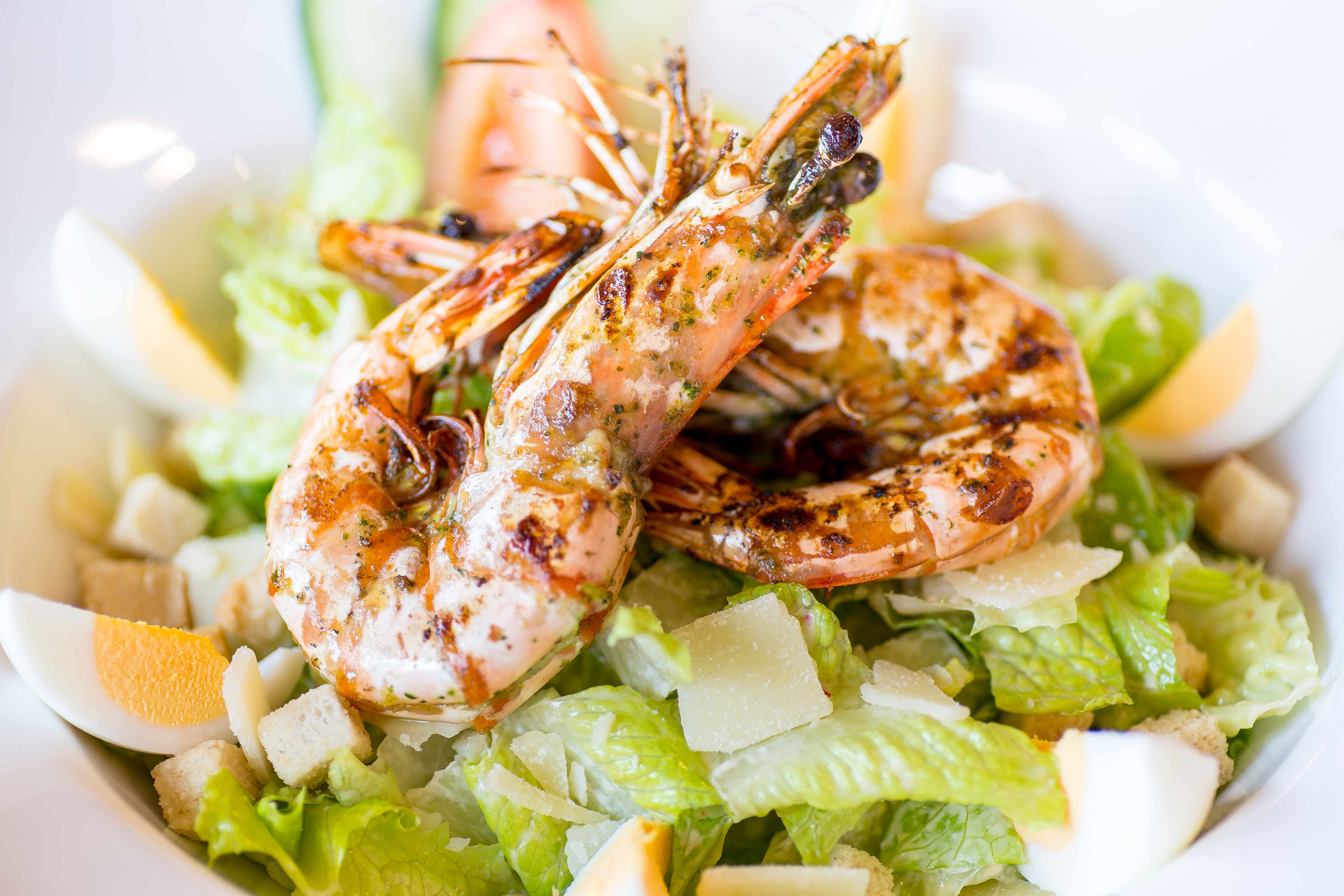 Garnalen salade